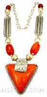 Indian ethnic necklace - click here for large view
